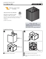 Preview for 1 page of Tech Lighting Vex Outdoor Wall Installation Instructions