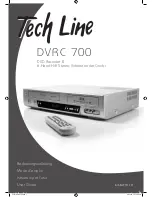 Tech Line DVRC 700 User Manual preview