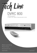 Tech Line DVRC 800 User Manual preview