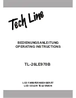 Tech Line TL-26LE970B Operating Instructions Manual preview