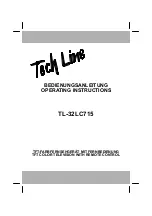 Preview for 1 page of Tech Line TL-32LC715 Operating Instructions Manual