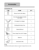 Предварительный просмотр 5 страницы TECH LUX TL107004 Operating Manual