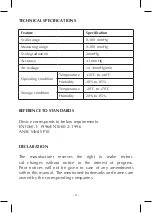 Preview for 18 page of TECH-MED TM-H User Manual