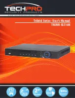 Tech Pro Tribrid Series TRIDVR-ELE16M User Manual preview