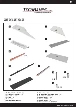 Предварительный просмотр 3 страницы TECH RAMPS QUARTERPIPE Assembly Instruction Manual