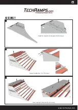 Предварительный просмотр 4 страницы TECH RAMPS QUARTERPIPE Assembly Instruction Manual