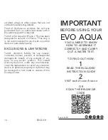 Предварительный просмотр 8 страницы tech21 EVOAQUA Instruction Manual