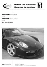 Techart 087.100.100.009 Mounting Instructions preview