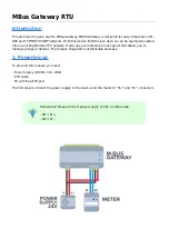 Techbase MBus Gateway Instructions Manual preview