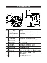 Предварительный просмотр 6 страницы TechBrands Rave SL-3410 User Manual