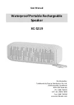 Preview for 1 page of TechBrands XC-5219 User Manual