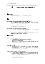 Preview for 11 page of Techcomp UV 2600 Instruction Manual