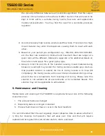 Preview for 26 page of TECHCON TS8200D Series User Manual