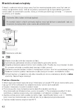 Предварительный просмотр 62 страницы techem 64251258 Operating Instructions Manual