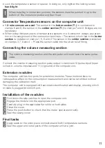 Preview for 11 page of techem Classic S3 Operating Instructions Manual