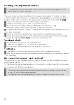 Preview for 10 page of techem Compact Ve Operating Instructions Manual