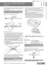 Preview for 5 page of techem ultra S ll Operating Instructions Manual