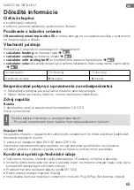 Preview for 65 page of techem ultra S3 Operating Instructions Manual