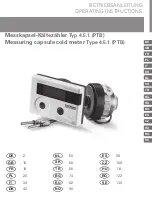 techem Vario 4 Typ 4.5.1 Operating Instructions Manual preview