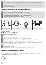 Preview for 12 page of techem Vario 4 Typ 4.5.1 Operating Instructions Manual