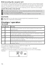 Preview for 14 page of techem Vario 4 Typ 4.5.1 Operating Instructions Manual