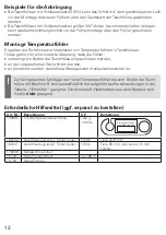 Preview for 12 page of techem Vario 4 Operating Instructions Manual