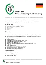 Preview for 17 page of TechGrow 13031 User Manual