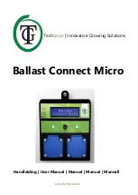 Preview for 1 page of TechGrow Ballast Basic Micro User Manual