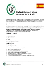 Preview for 24 page of TechGrow Ballast Basic Micro User Manual