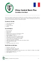 Preview for 12 page of TechGrow Clima Control Plus Manual