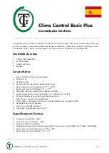 Preview for 15 page of TechGrow Clima Control Plus Manual