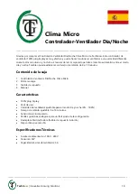 Preview for 10 page of TechGrow Clima Micro Day/Night Fan Control User Manual