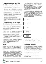 Preview for 14 page of TechGrow Clima Micro Plus Min/Max Fan Speed User Manual