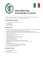 Предварительный просмотр 30 страницы TechGrow Clima Micro Plus User Manual