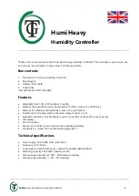 Preview for 8 page of TechGrow Humi Heavy User Manual