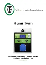 TechGrow Humi Twin User Manual preview