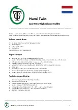 Preview for 5 page of TechGrow Humi Twin User Manual