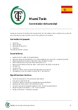 Preview for 14 page of TechGrow Humi Twin User Manual