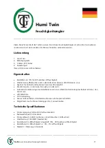 Preview for 17 page of TechGrow Humi Twin User Manual