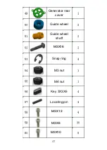 Preview for 52 page of teching Craftsman DM17-S-T Product Description