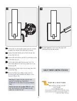 Предварительный просмотр 2 страницы TECHLIGHTING Cosmo 18 Wall Installation Instructions