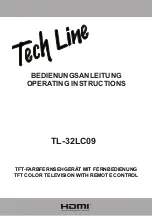 Preview for 1 page of TechLine TL-32LC09 Operating Instructions Manual