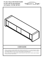 Techlink MODULAR AUDIO M1SWT User Manual предпросмотр