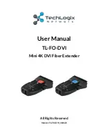 Preview for 1 page of TechLogix Network TL-FO-DVI User Manual