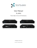 TechLogix Network TL-IPFO User Manual preview