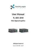 TechLogix Networx TL-A80-20W User Manual preview