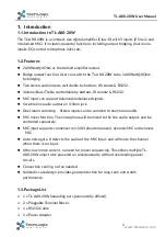 Preview for 5 page of TechLogix Networx TL-A80-20W User Manual