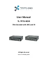 TechLogix Networx TL-TP70-HDIR User Manual preview