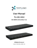 Techlogix TL-4X1-HD2 User Manual preview