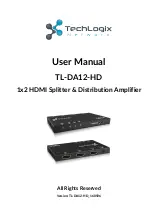 Techlogix TL-DA12-HD User Manual preview